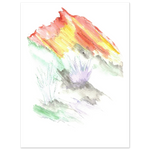 Affiche premium sur papier mat Lavander Drift – Art mural de qualité supérieure - Laure Leprince - Artiste Peintre