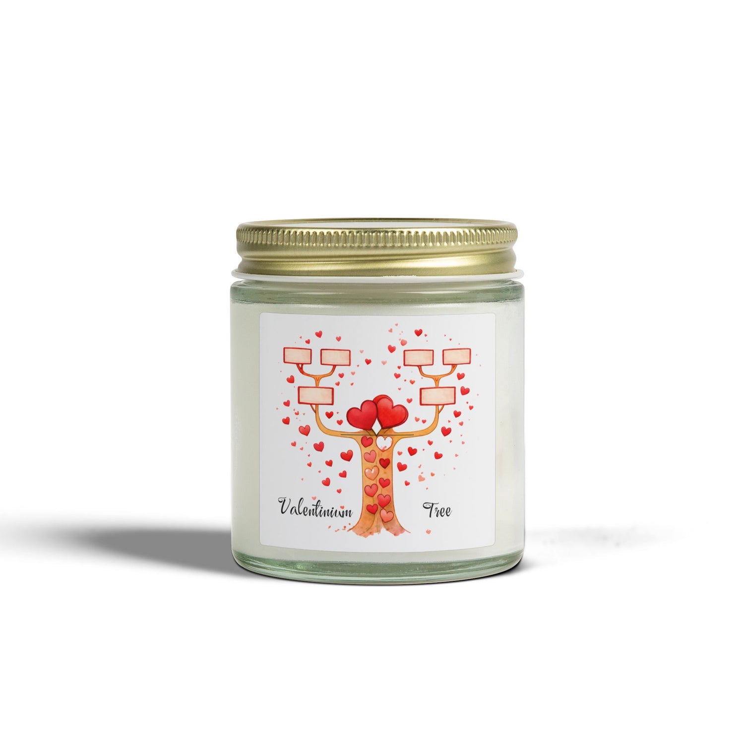 Valentine’s Coconut Apricot Scented Candle Valentinium Tree (4oz/9oz)