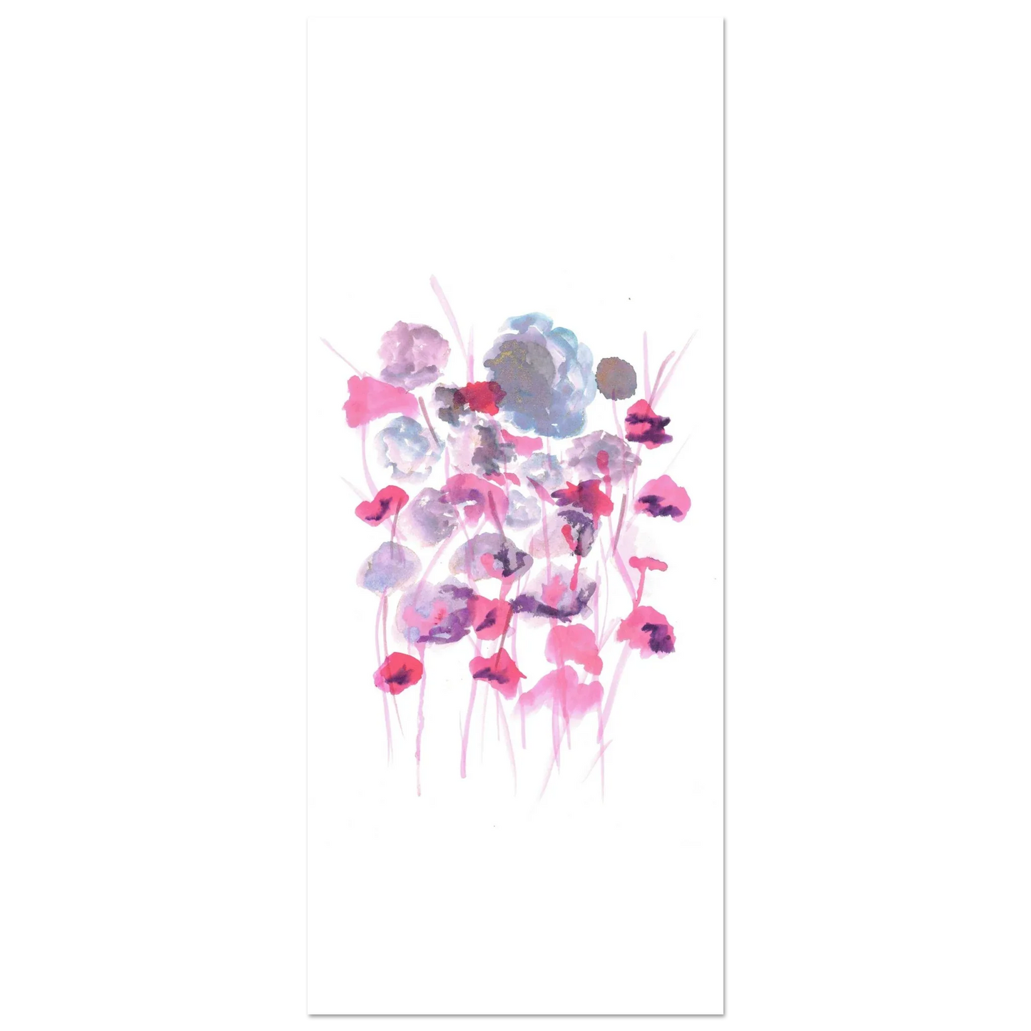 Premium Matte Paper Poster Aquarelle Originale RDJ3-12 - Laure Leprince - Artiste Peintre