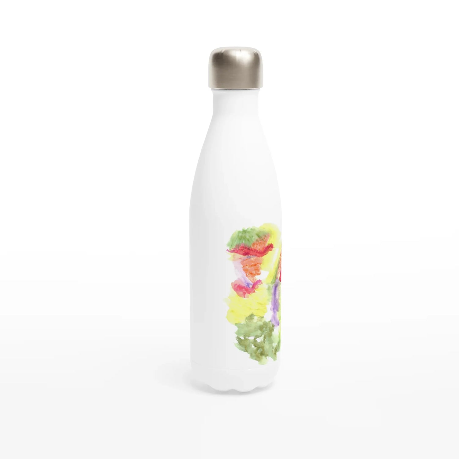 Bouteille isotherme en acier inoxydable 500 ml Eclosion Chromatique – Design artistique exclusif - Laure Leprince - Artiste Peintre