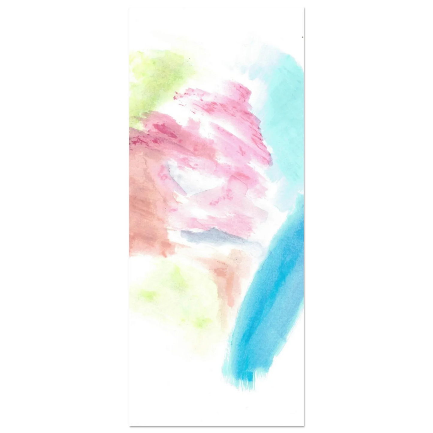 Premium Matte Paper Poster Aquarelle Originale RDJ3-3 - Laure Leprince - Artiste Peintre