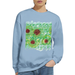 Sweatshirt Unisexe Classique Green Echo – Impression Artistique Multicolore - Laure Leprince - Artiste Peintre