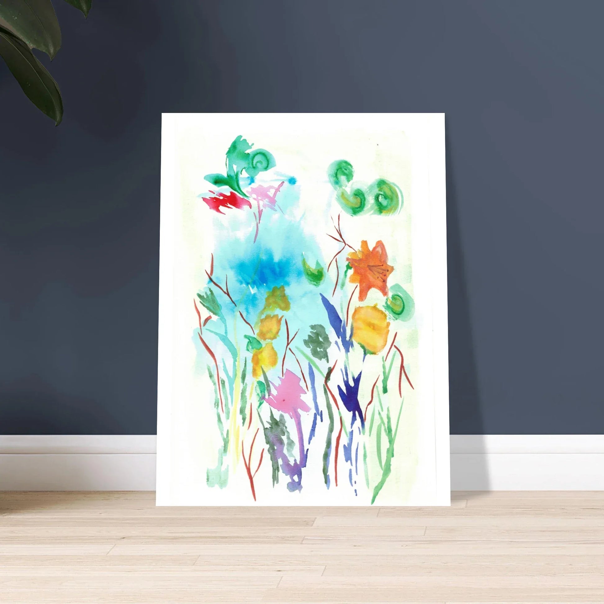 Impression sur aluminium DIBOND® bouquet – Élégance moderne et durabilité professionnelle - Laure Leprince - Artiste Peintre