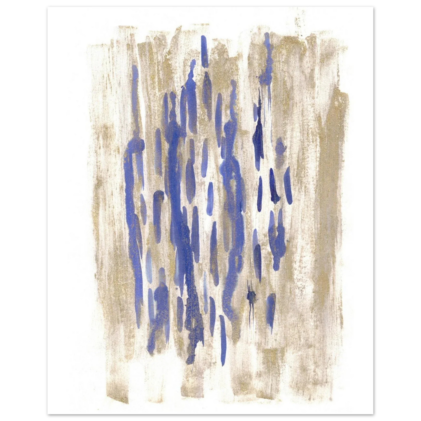 Premium Matte Paper Poster Aquarelle Originale RDJ3-17 - Laure Leprince - Artiste Peintre