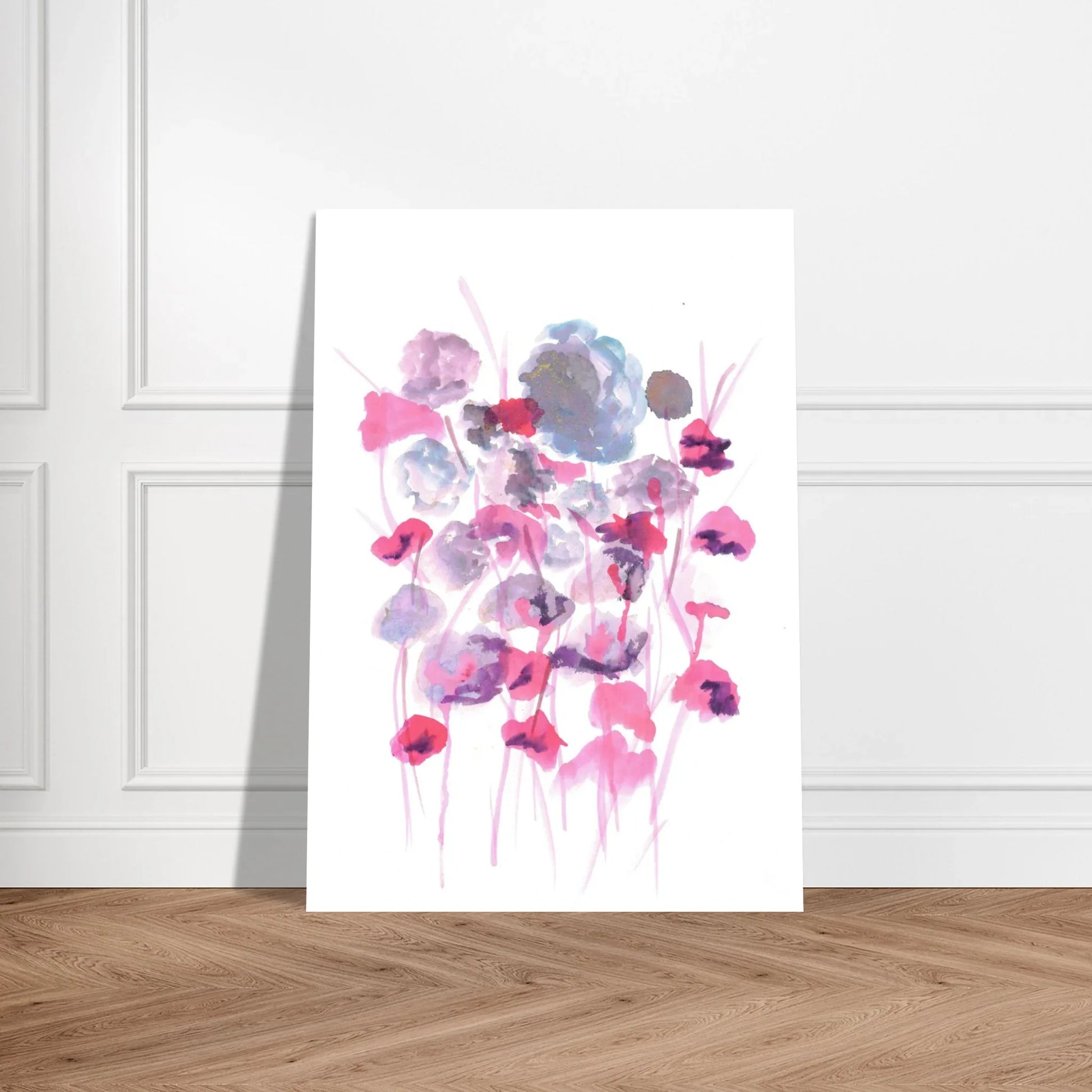 Premium Matte Paper Poster Aquarelle Originale RDJ3-12 - Laure Leprince - Artiste Peintre
