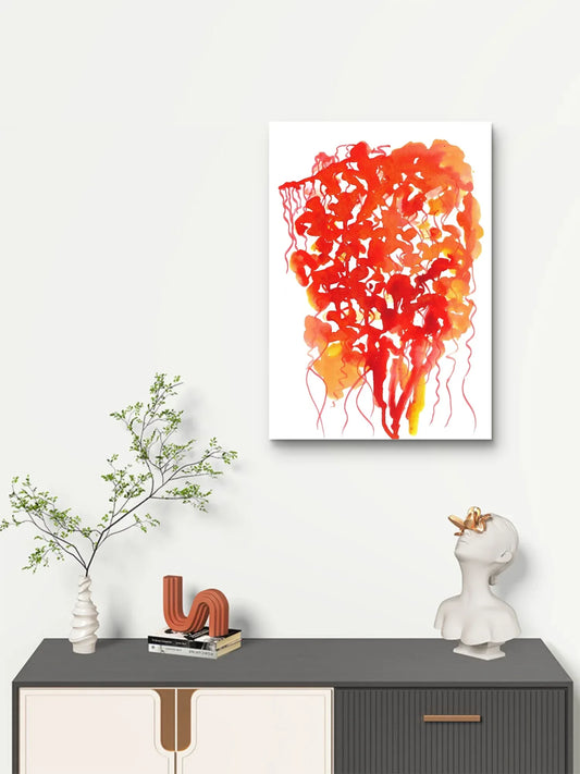 Premium Matte Paper Poster Aquarelle Originale RDJ3-13 - Laure Leprince - Artiste Peintre