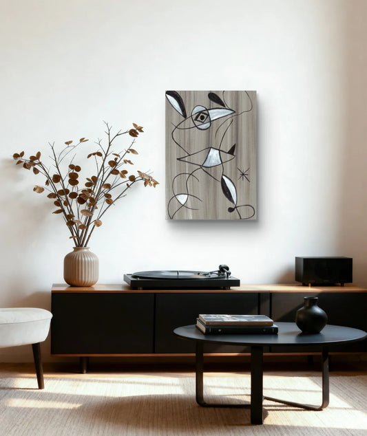Affiche Premium Papier Mat – Petite Souris Par l'Artiste Laure Leprince - Laure Leprince - Artiste Peintre