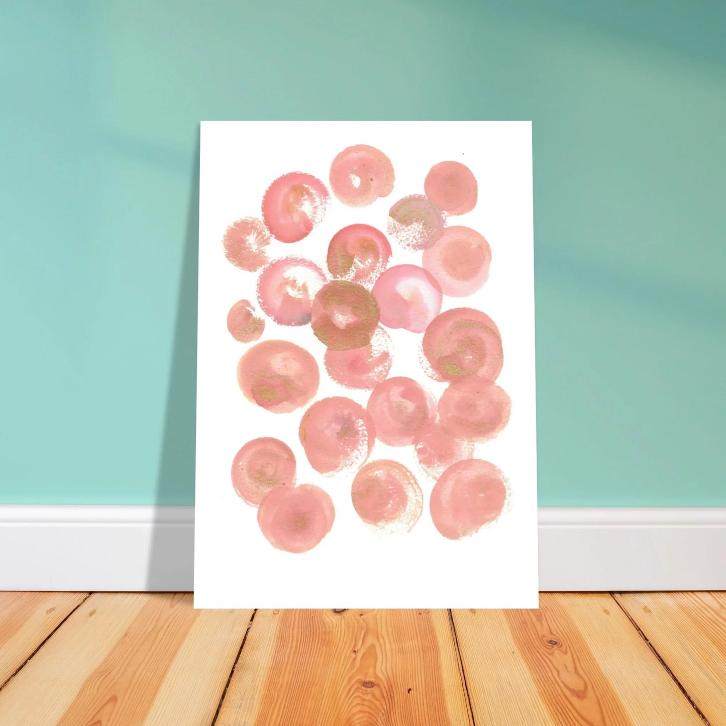 Premium Matte Paper Poster Aquarelle Originale RDJ3-4 - Laure Leprince - Artiste Peintre