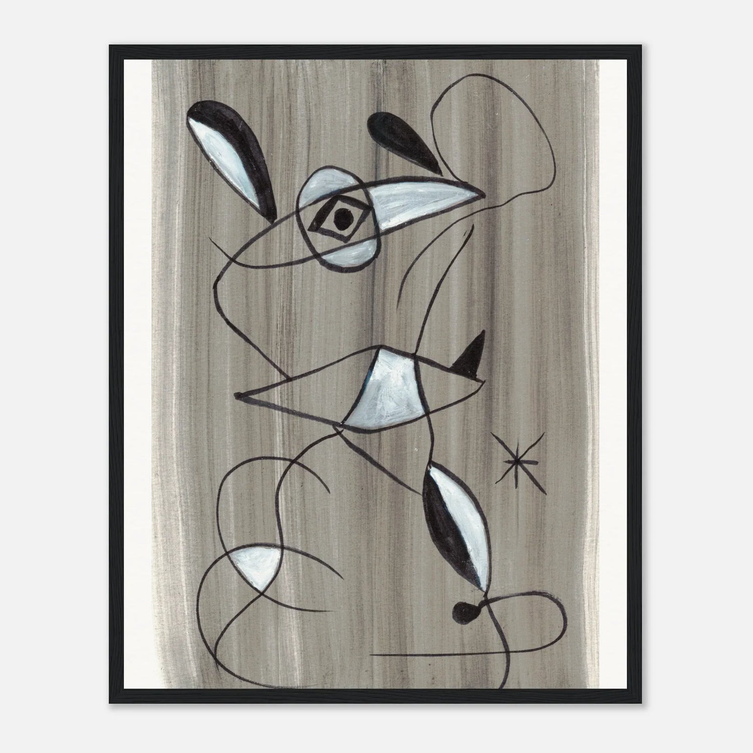 Affiche encadrée bois | Papier mat qualité musée | Aquarelle originale Laure Leprince - Laure Leprince - Artiste Peintre