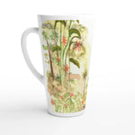 fMug à Latte en Céramique Blanche 500 ml Jungle – Élégant, durable et brillant - Laure Leprince - Artiste Peintre