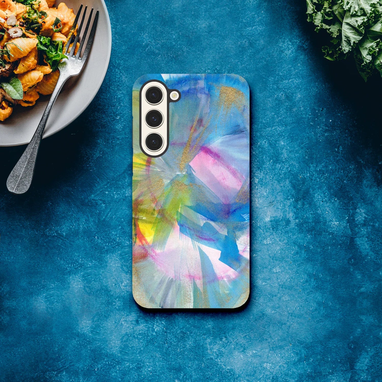 Premium Samsung Tough Case – Design Artistique Crystal Bloom - Laure Leprince - Artiste Peintre
