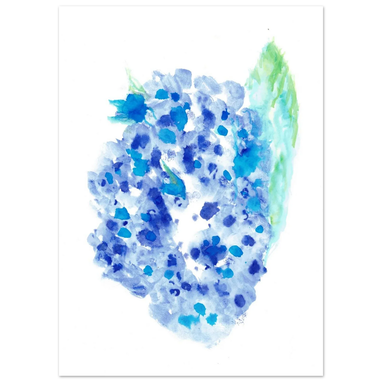 Premium Matte Paper Poster Aquarelle Originale RDJ3-2 - Laure Leprince - Artiste Peintre