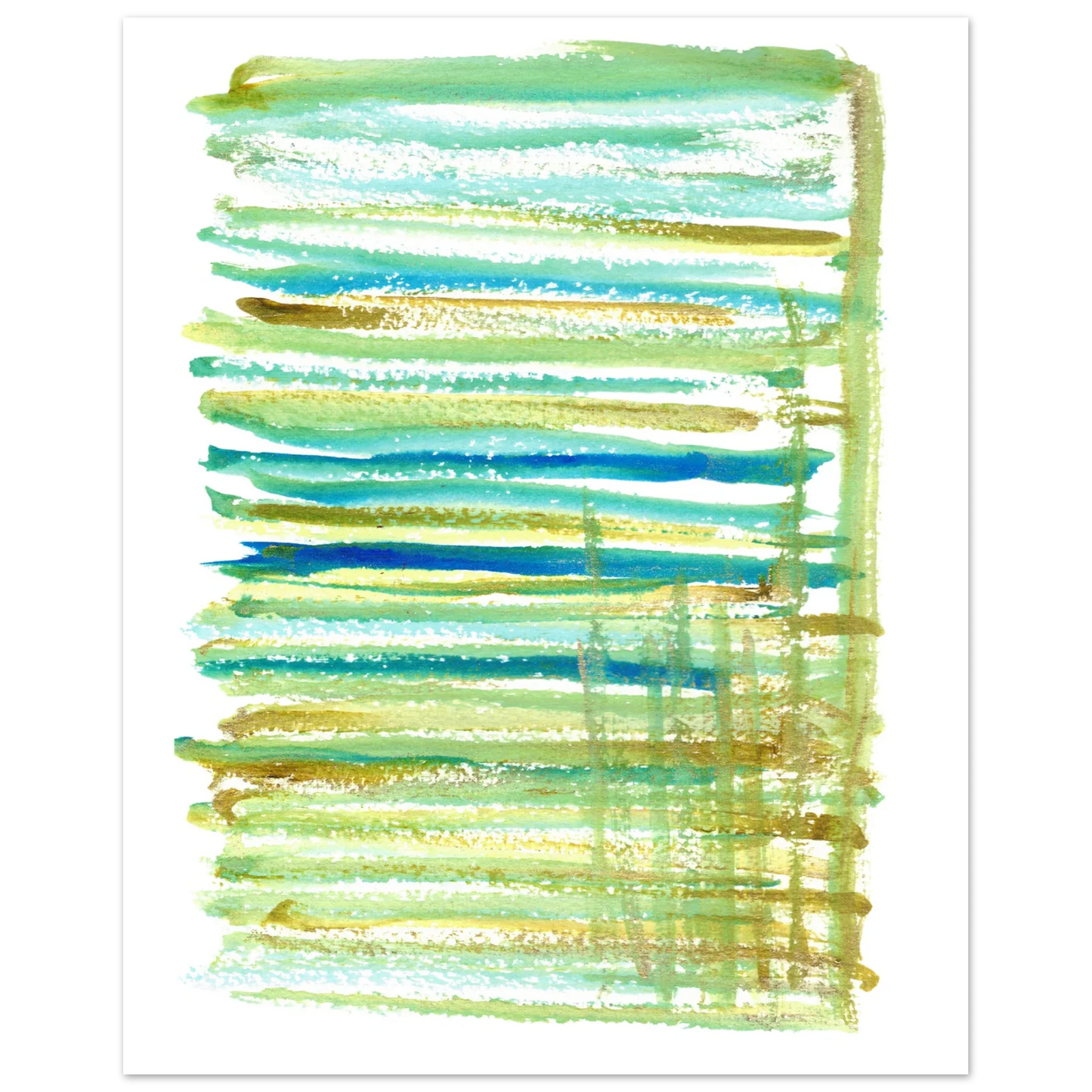 Affiche premium sur papier mat Trame – Art mural de qualité supérieure - Laure Leprince - Artiste Peintre