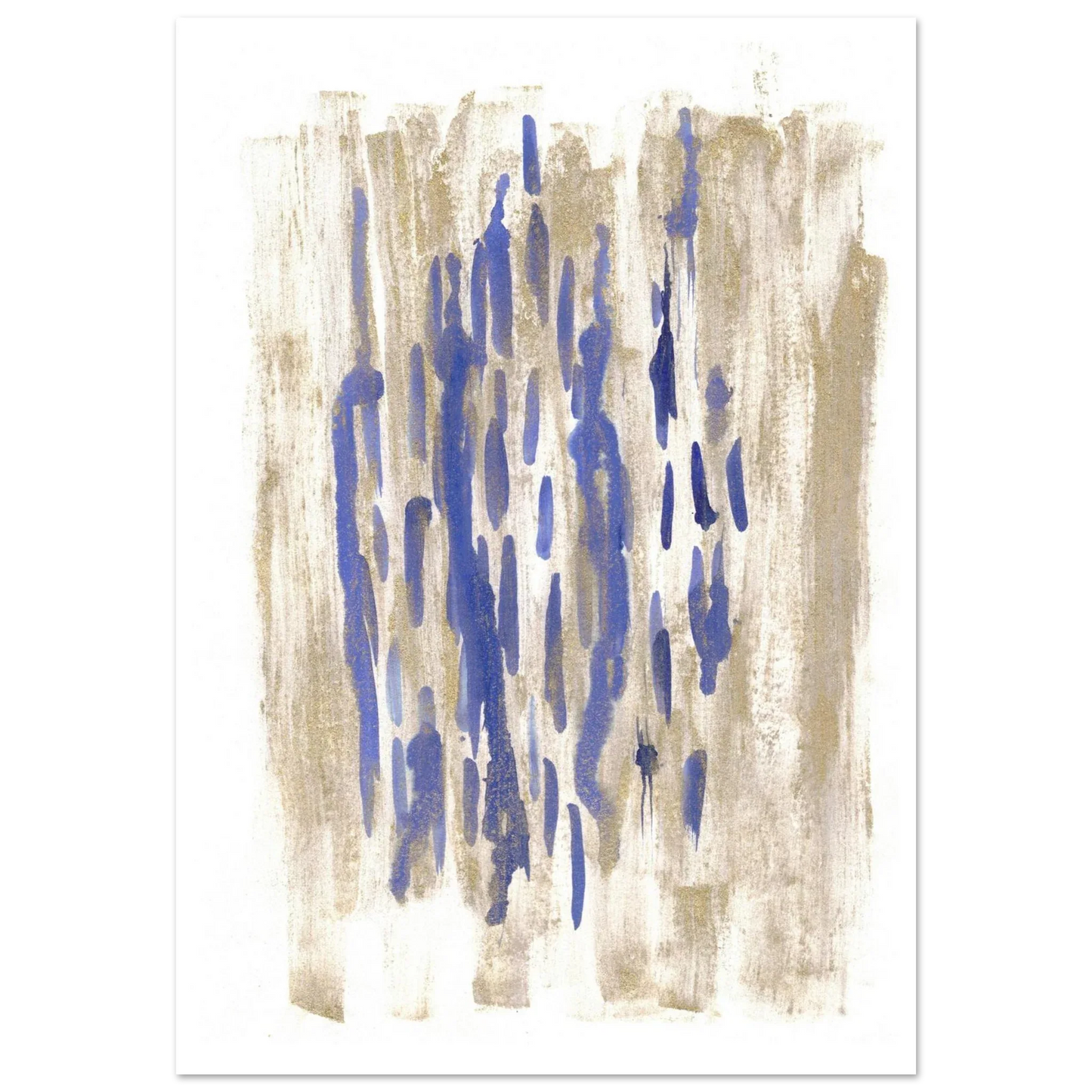 Premium Matte Paper Poster Aquarelle Originale RDJ3-17 - Laure Leprince - Artiste Peintre