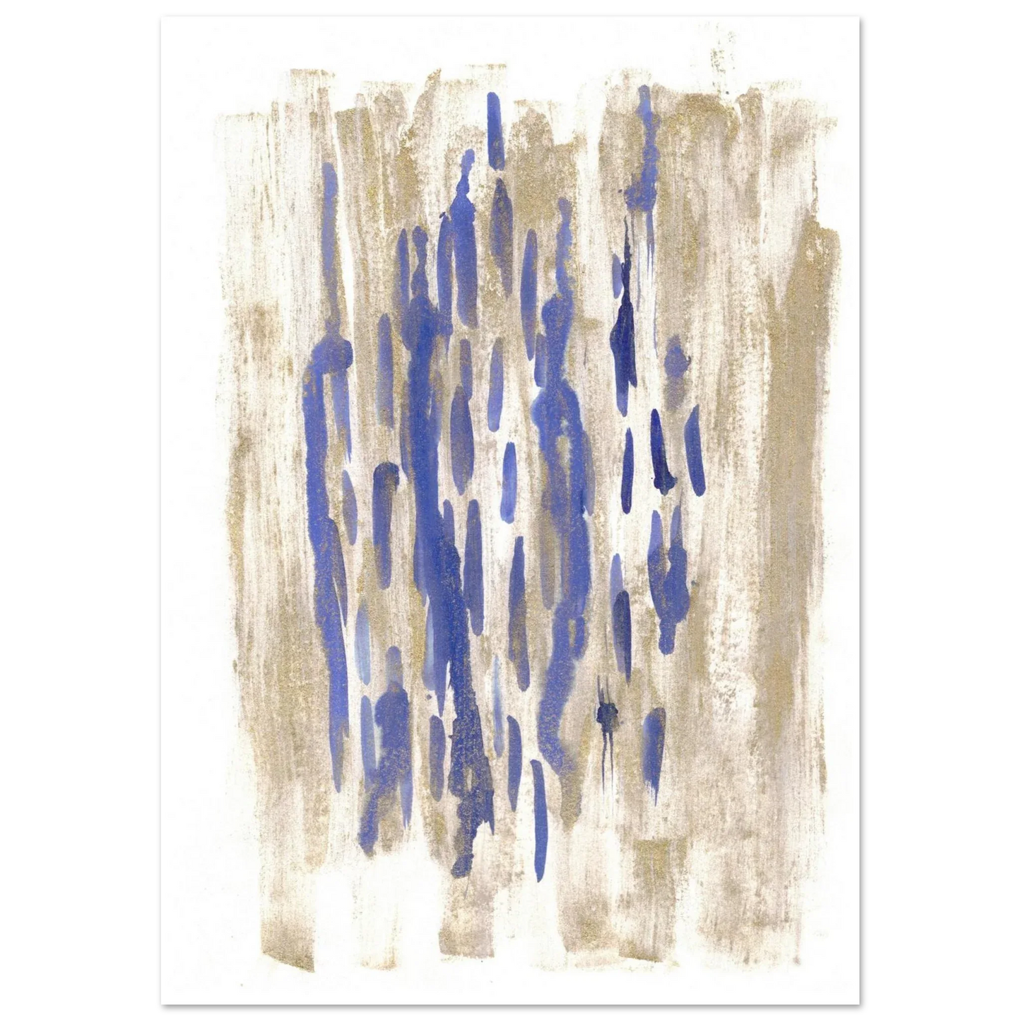 Premium Matte Paper Poster Aquarelle Originale RDJ3-17 - Laure Leprince - Artiste Peintre