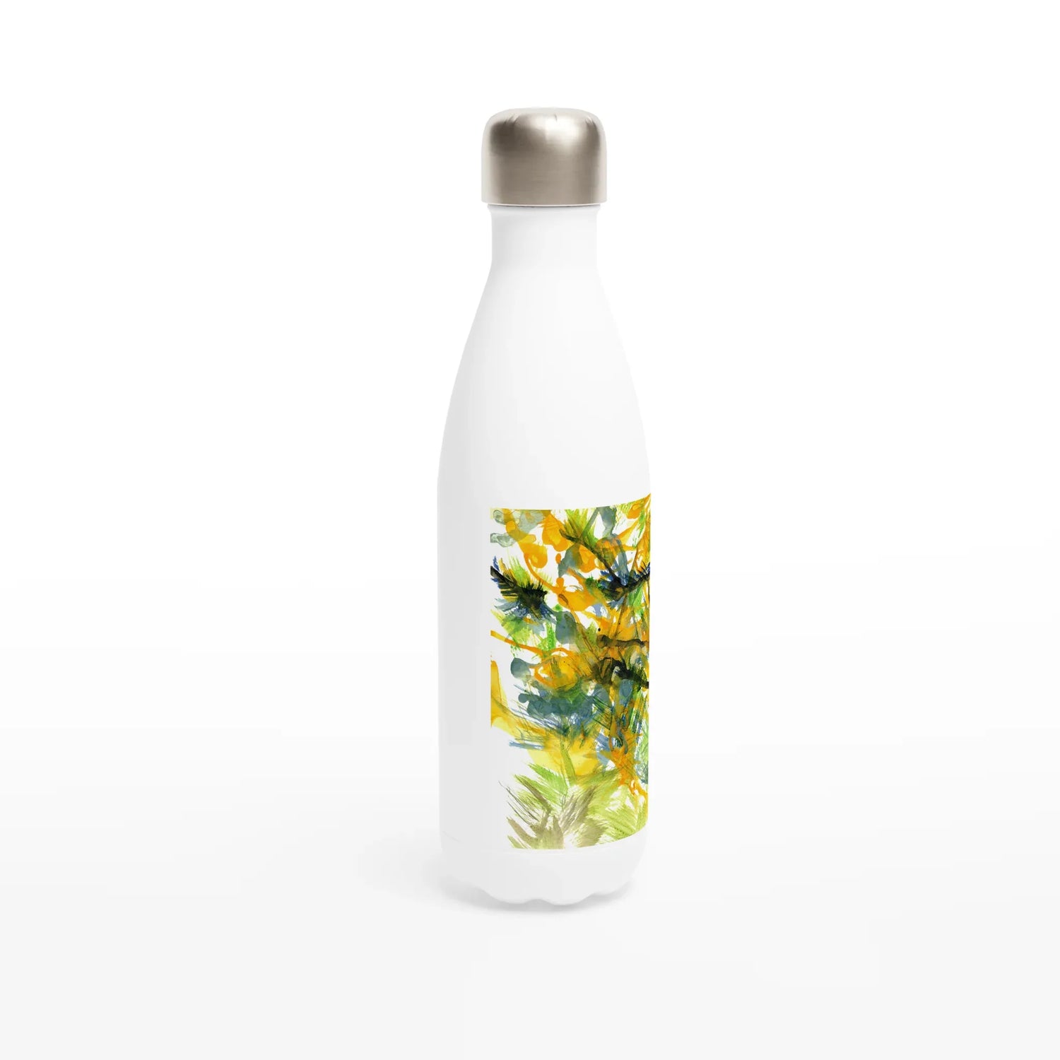 Bouteille isotherme en acier inoxydable 500 ml Tempête Solaire– Design artistique exclusif - Laure Leprince - Artiste Peintre