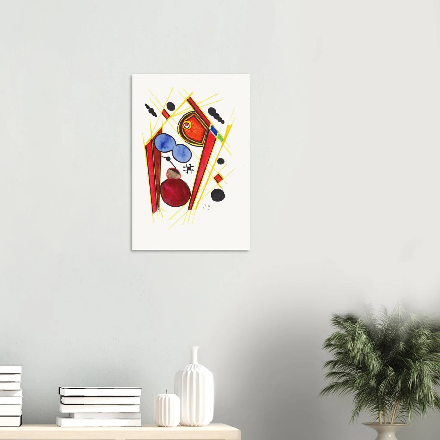 Affiche artistique papier mat qualité musée | Impression fine art premium - Laure Leprince - Artiste Peintre