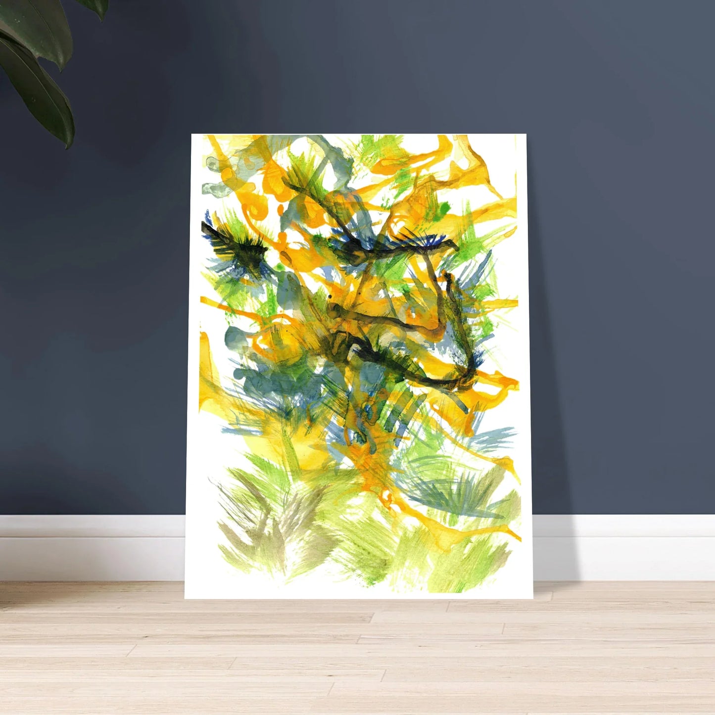 Affiche premium sur papier mat Tempête Solaire – Art mural de qualité supérieure - Laure Leprince - Artiste Peintre