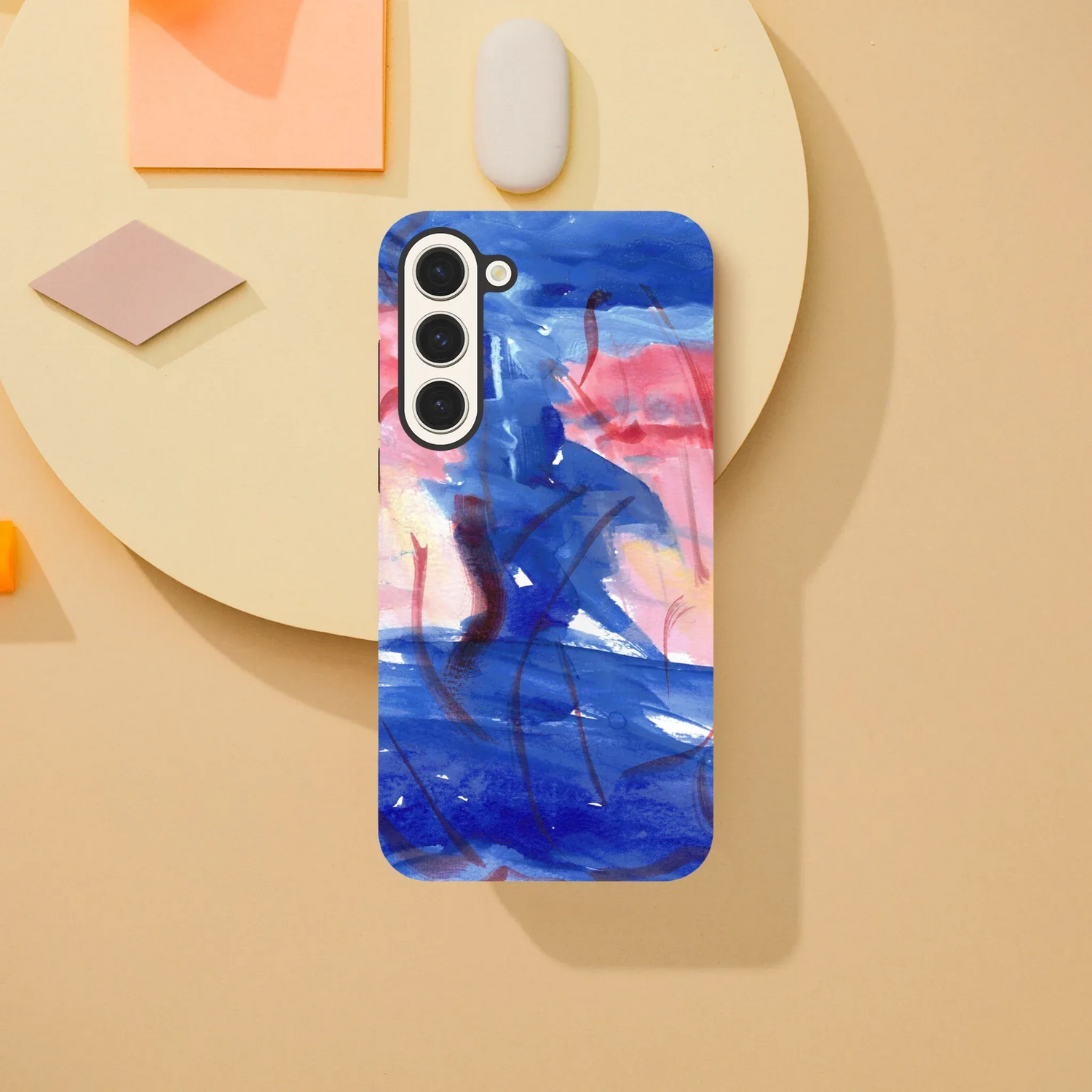 Premium Samsung Tough Case – Design Artistique Midnight Siren - Laure Leprince - Artiste Peintre