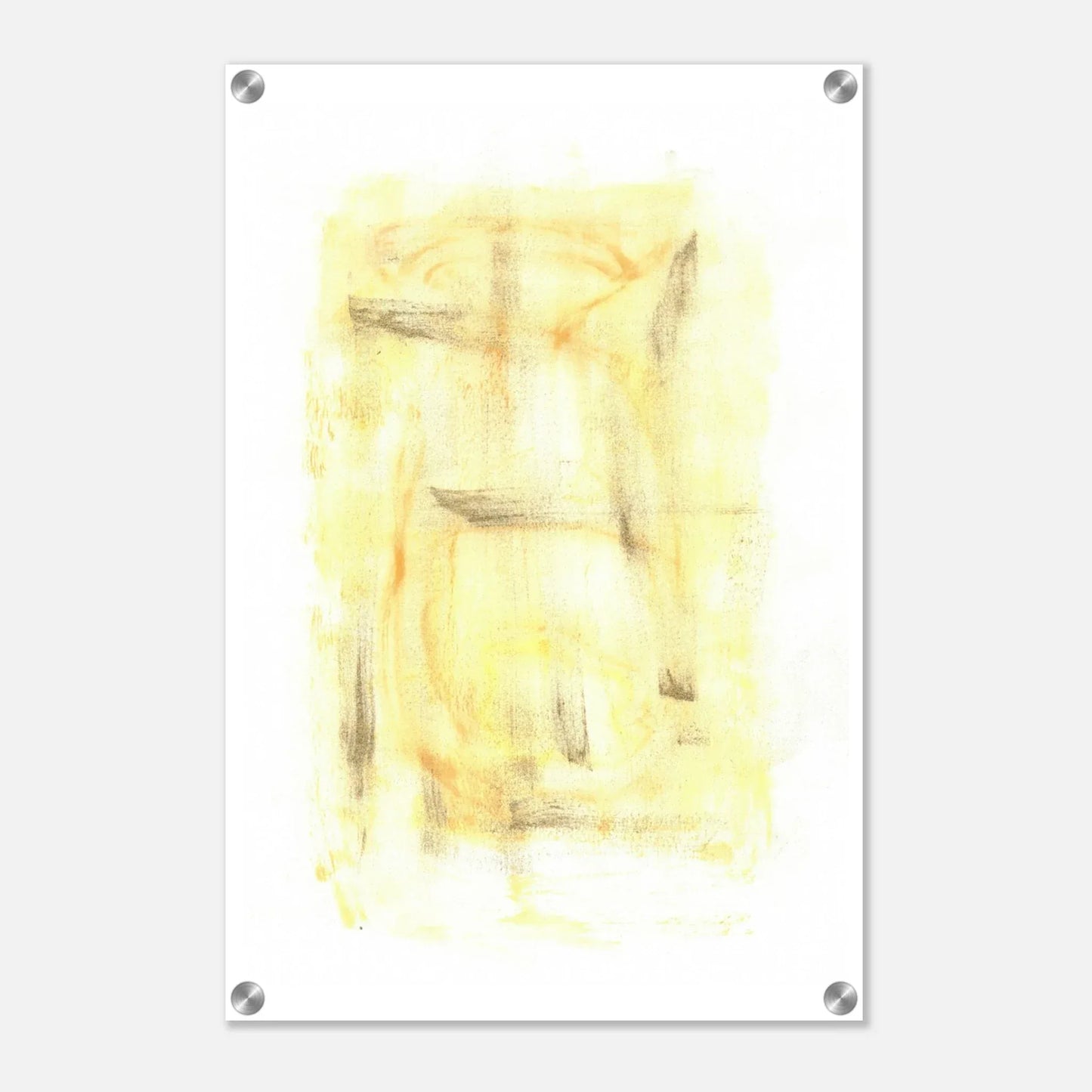 Impression sur acrylique brillante Golden Haze | Art contemporain par Laure Leprince - Laure Leprince - Artiste Peintre