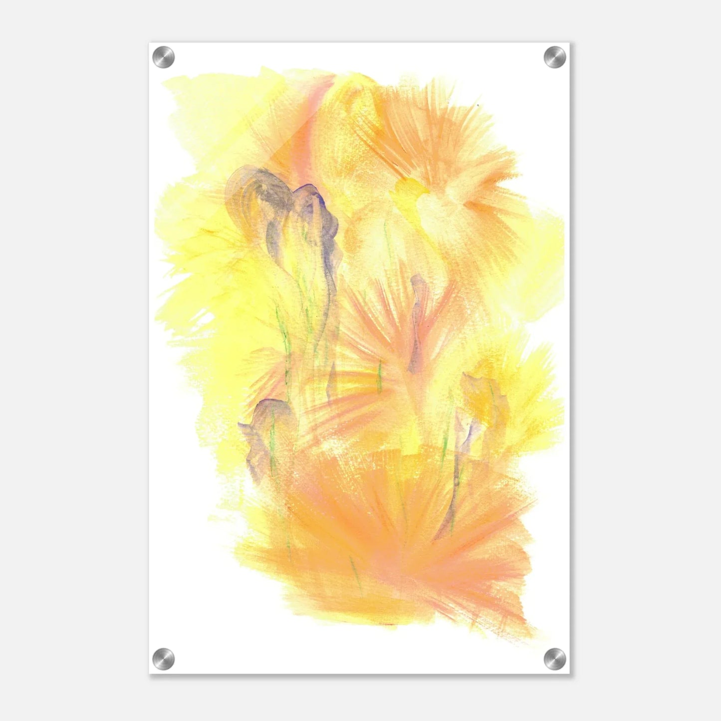 Impression sur acrylique brillante Sun Whisper | Art contemporain par Laure Leprince - Laure Leprince - Artiste Peintre