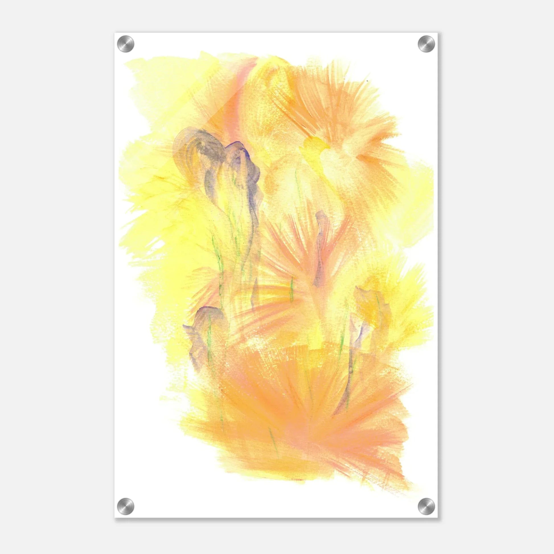 Impression sur acrylique brillante Sun Whisper | Art contemporain par Laure Leprince - Laure Leprince - Artiste Peintre