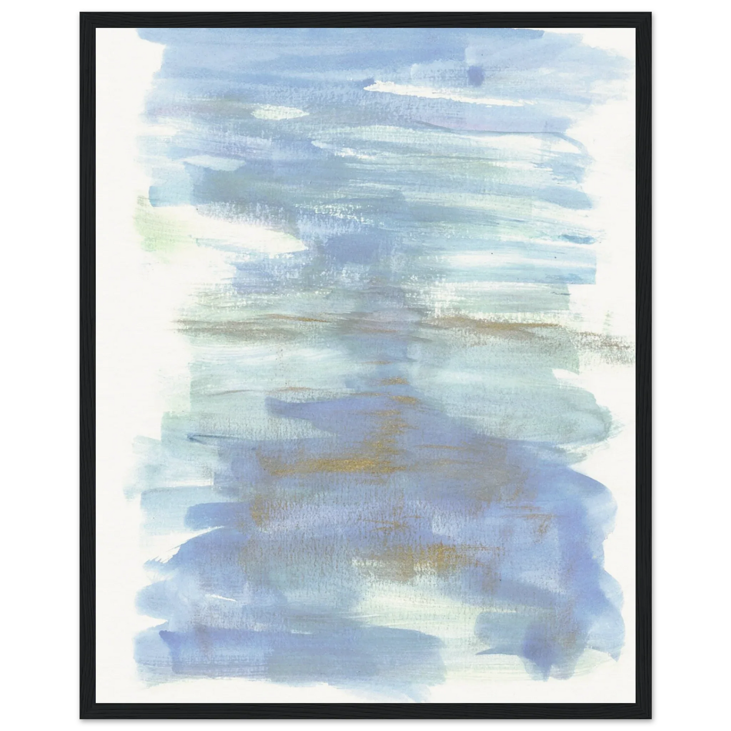 Affiche Encadrée Museum-Quality Matte Paper Aluminium Framed Poste Silent Water - Laure Leprince - Artiste Peintre