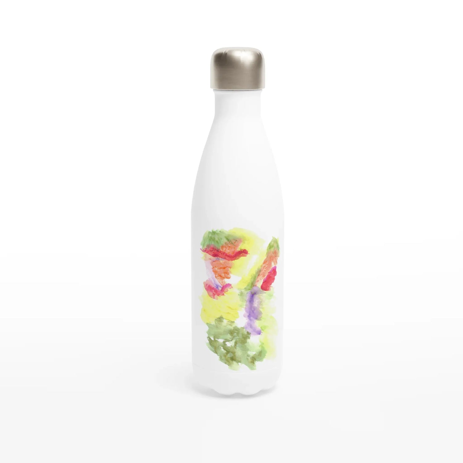 Bouteille isotherme en acier inoxydable 500 ml Eclosion Chromatique – Design artistique exclusif - Laure Leprince - Artiste Peintre