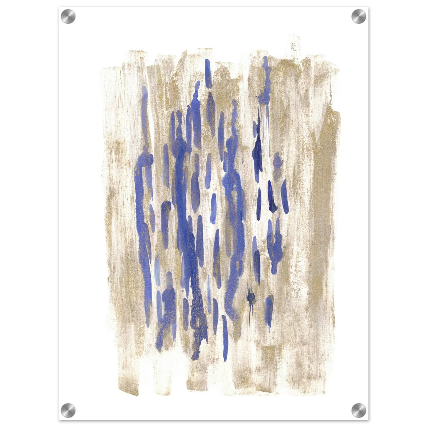 Impression sur acrylique brillante Golden Drip | Art contemporain par Laure Leprince - Laure Leprince - Artiste Peintre