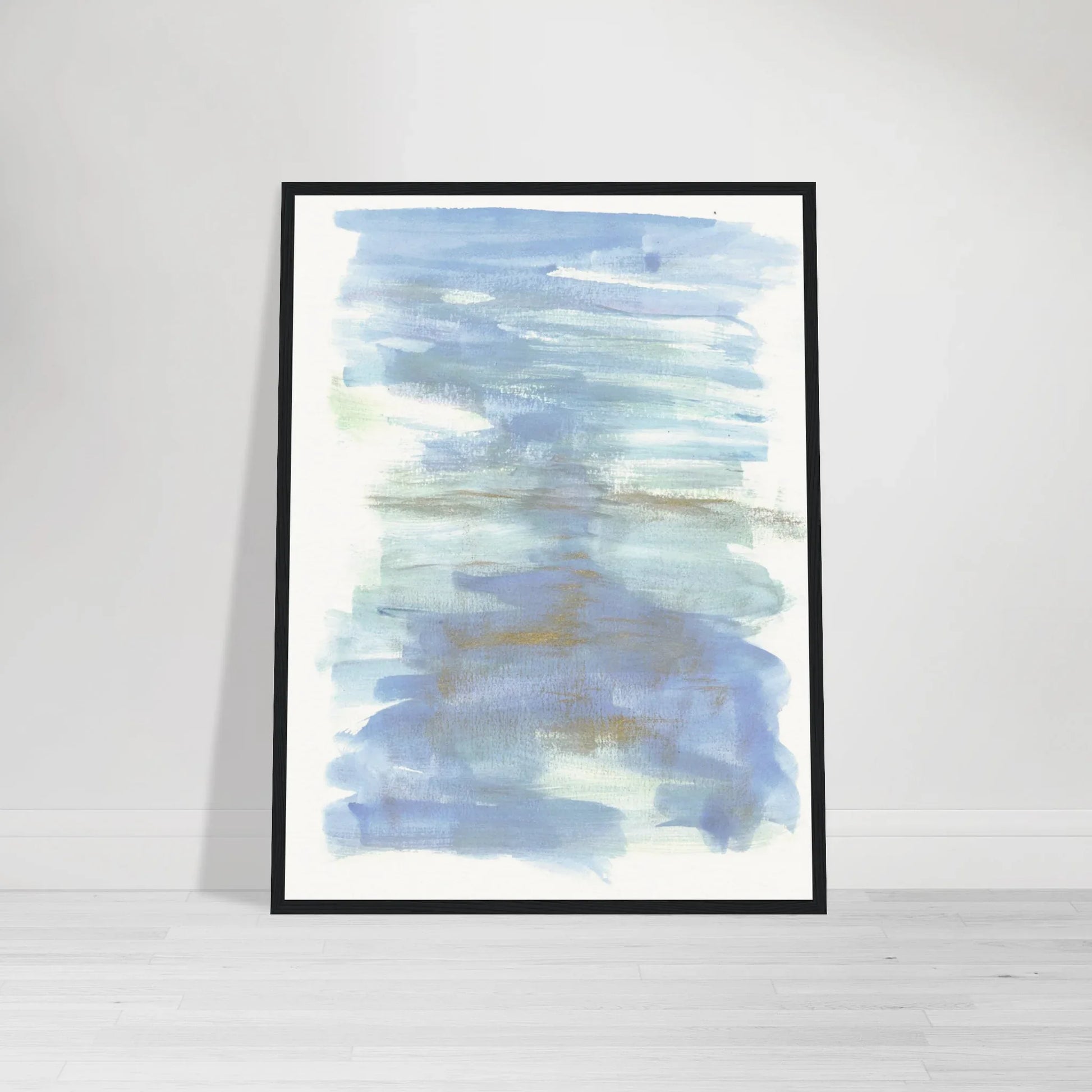 Affiche Encadrée Museum-Quality Matte Paper Aluminium Framed Poste Silent Water - Laure Leprince - Artiste Peintre