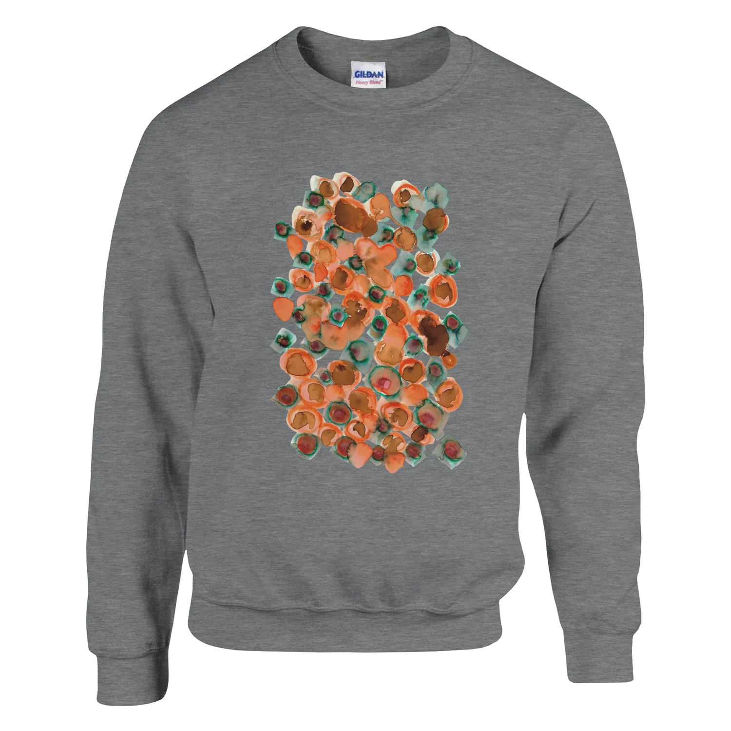 Sweatshirt Unisexe Classique Constellation D'ambre – Impression Artistique Multicolore | Premium Cotton Blend - Laure Leprince - Artiste Peintre
