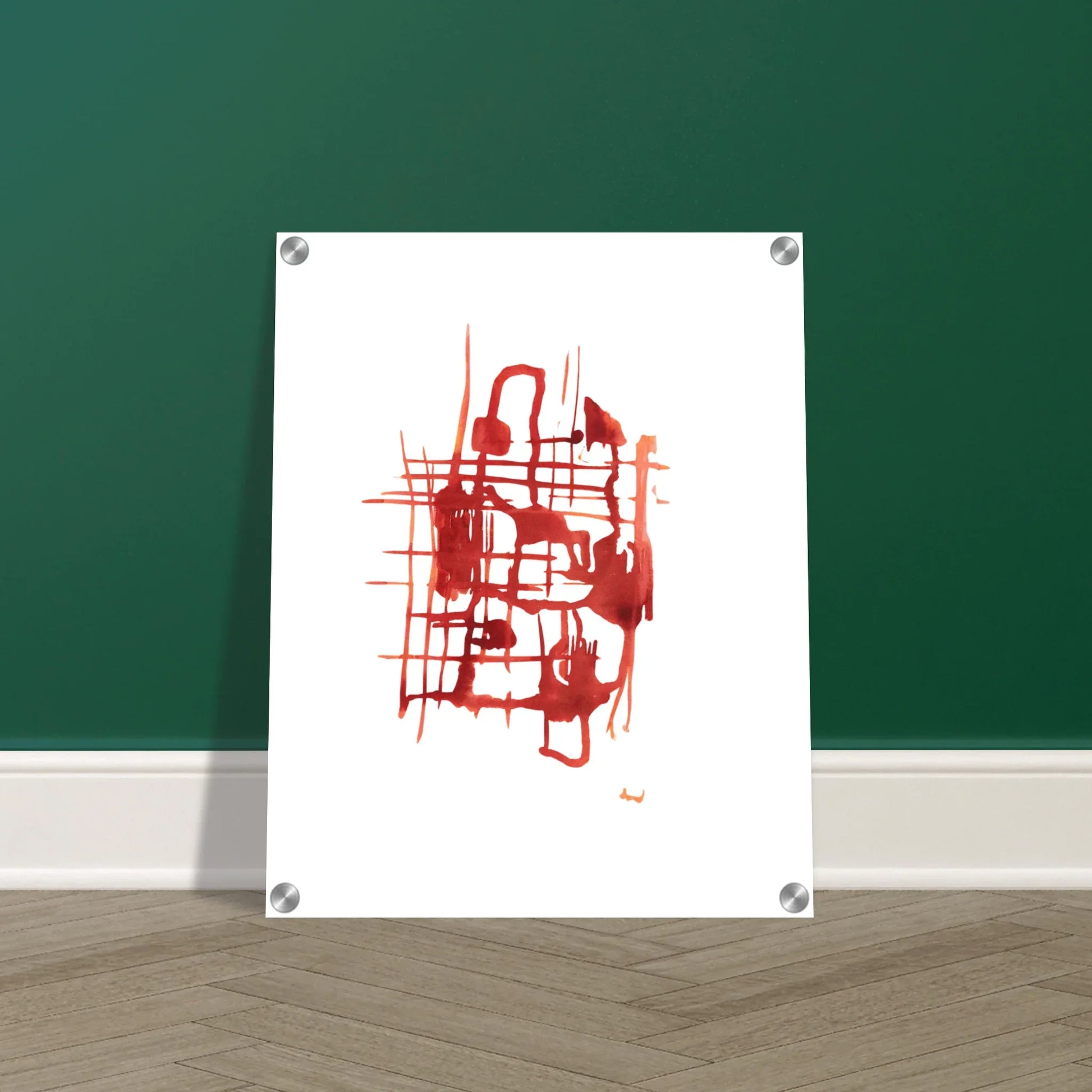 Impression sur acrylique brillante Solar Frame | Art contemporain par Laure Leprince - Laure Leprince - Artiste Peintre