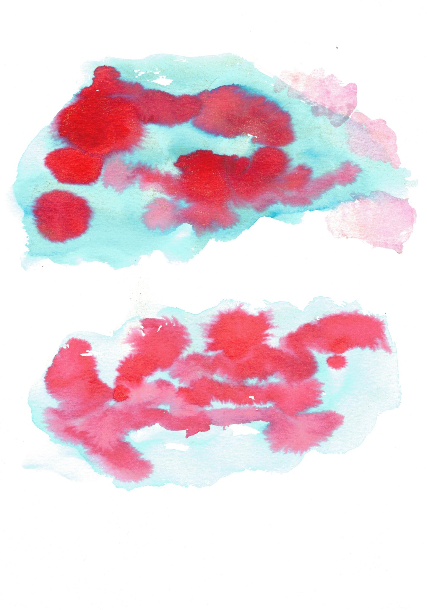 Pack de 60 Aquarelles Coloriage Inversé