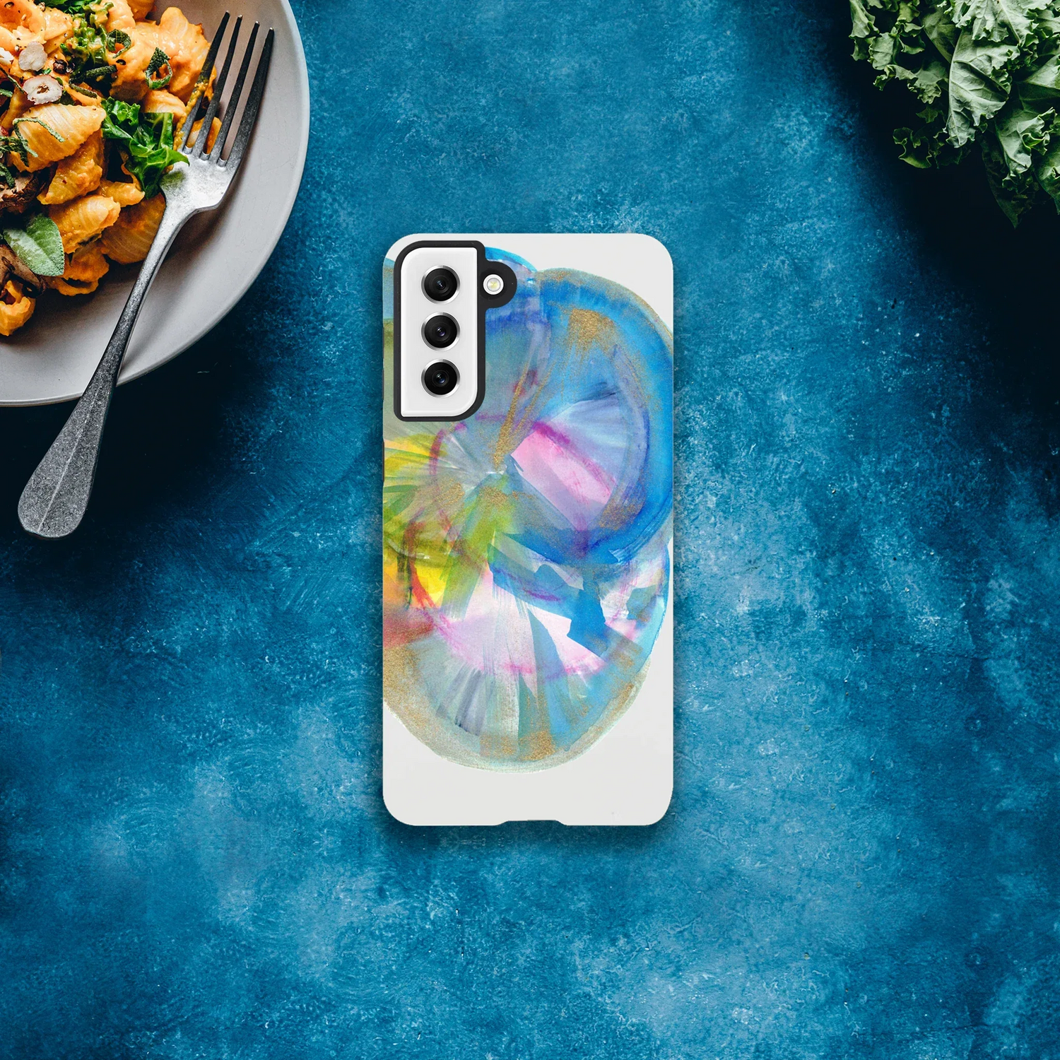 Premium Samsung Tough Case – Design Artistique Crystal Bloom - Laure Leprince - Artiste Peintre