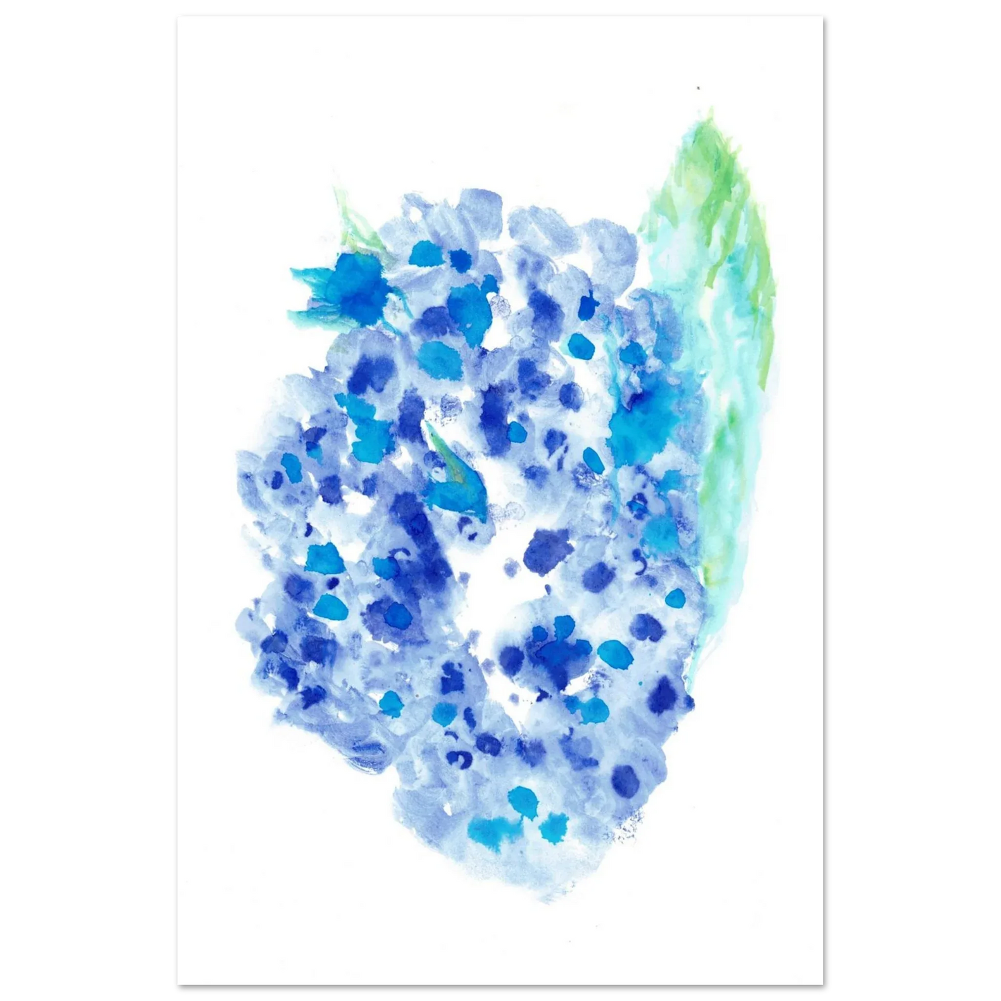 Premium Matte Paper Poster Aquarelle Originale RDJ3-2 - Laure Leprince - Artiste Peintre