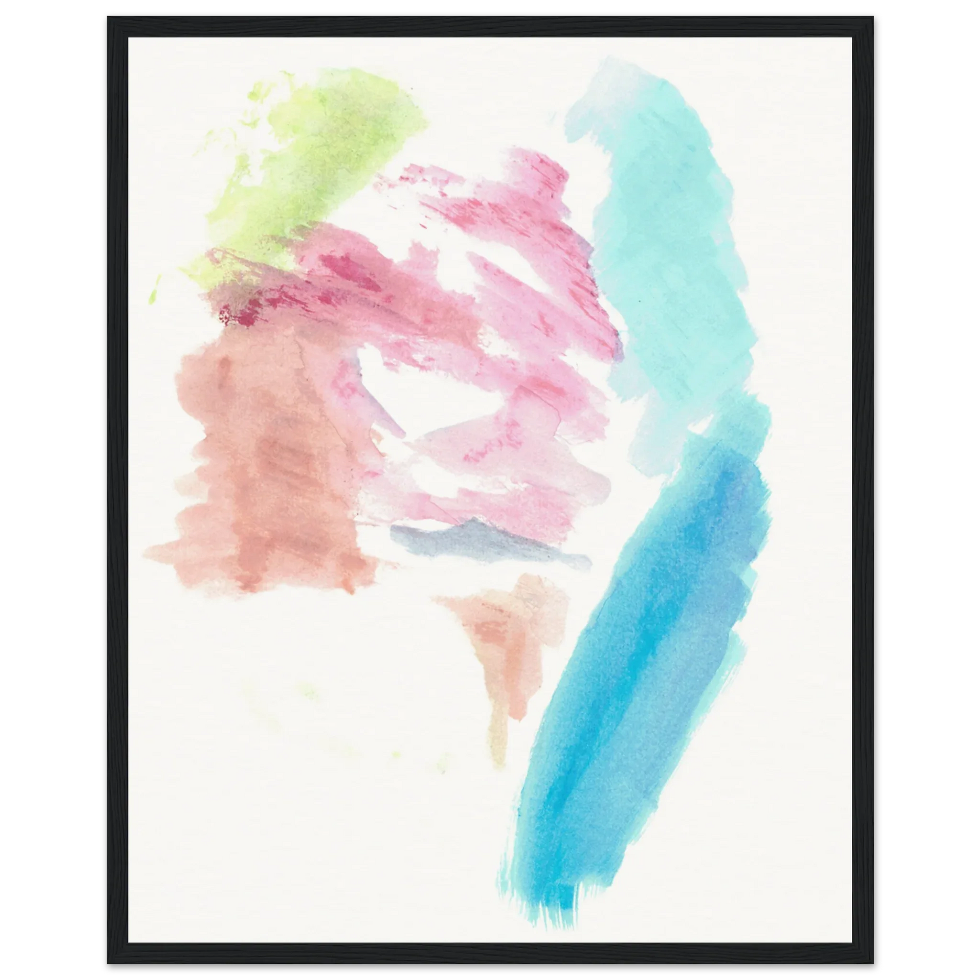 Affiche Encadrée Museum-Quality Matte Paper Wooden Framed Aurore Pastel - Laure Leprince - Artiste Peintre