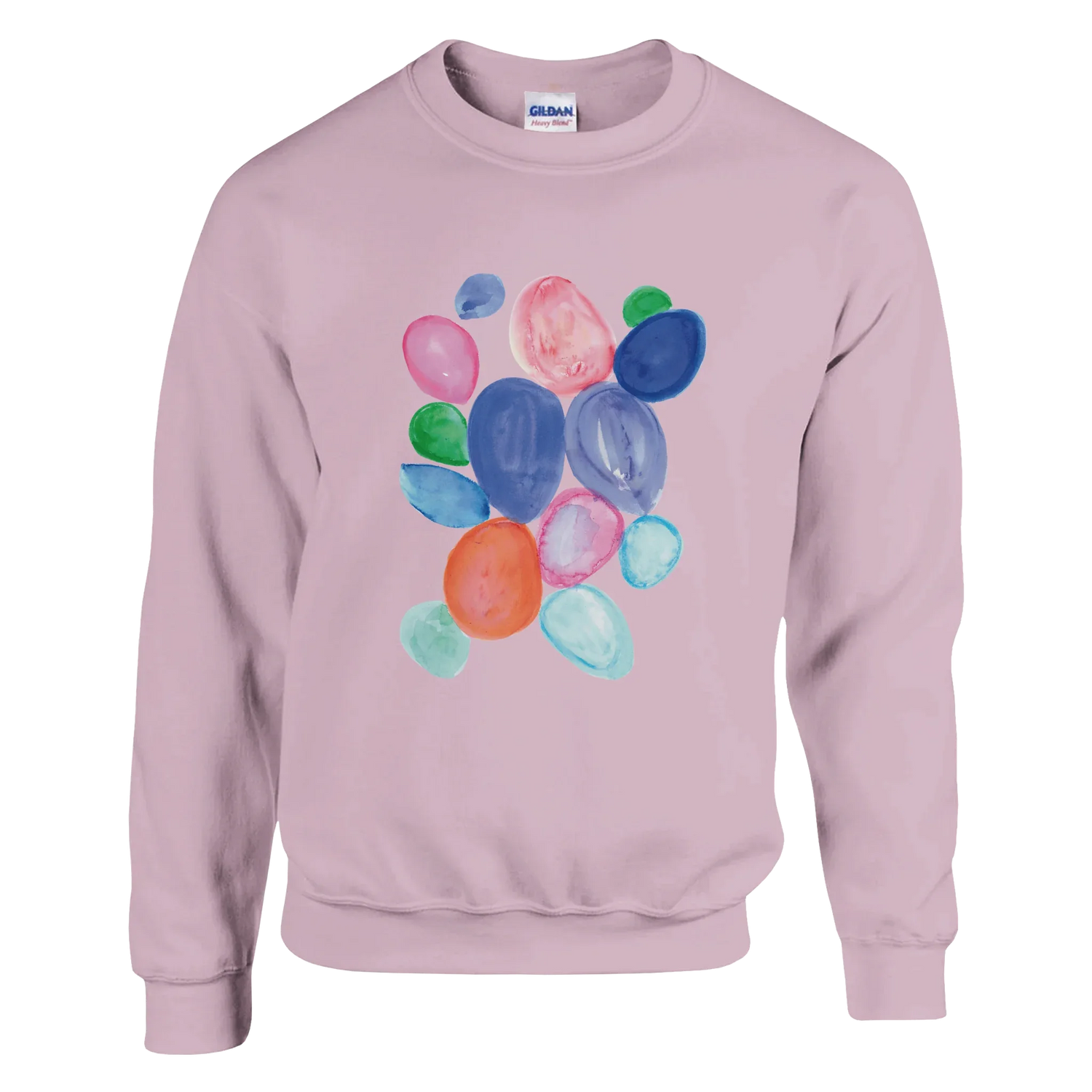 Sweatshirt Unisexe Classique – Impression Artistique Multicolore | Premium Cotton Blend - Laure Leprince - Artiste Peintre