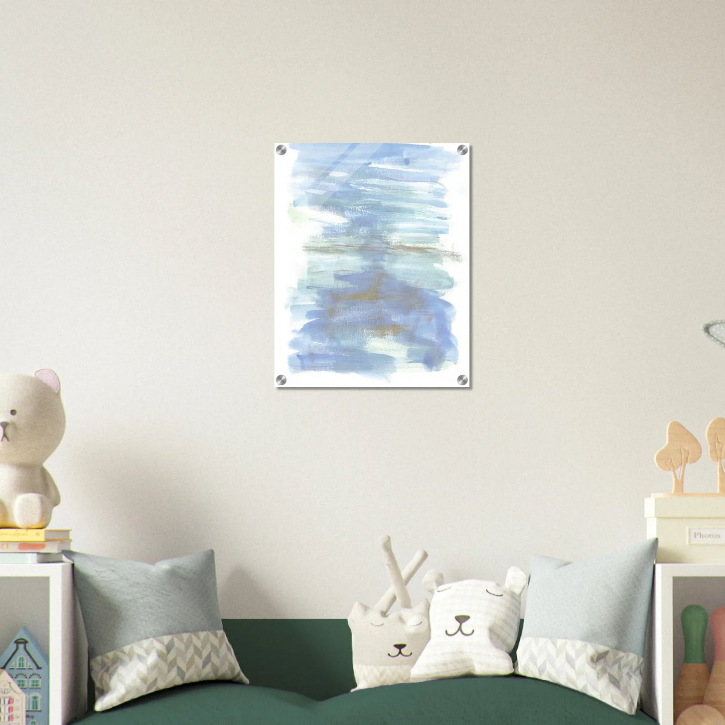 Impression sur acrylique brillante Silent Water | Art contemporain par Laure Leprince - Laure Leprince - Artiste Peintre