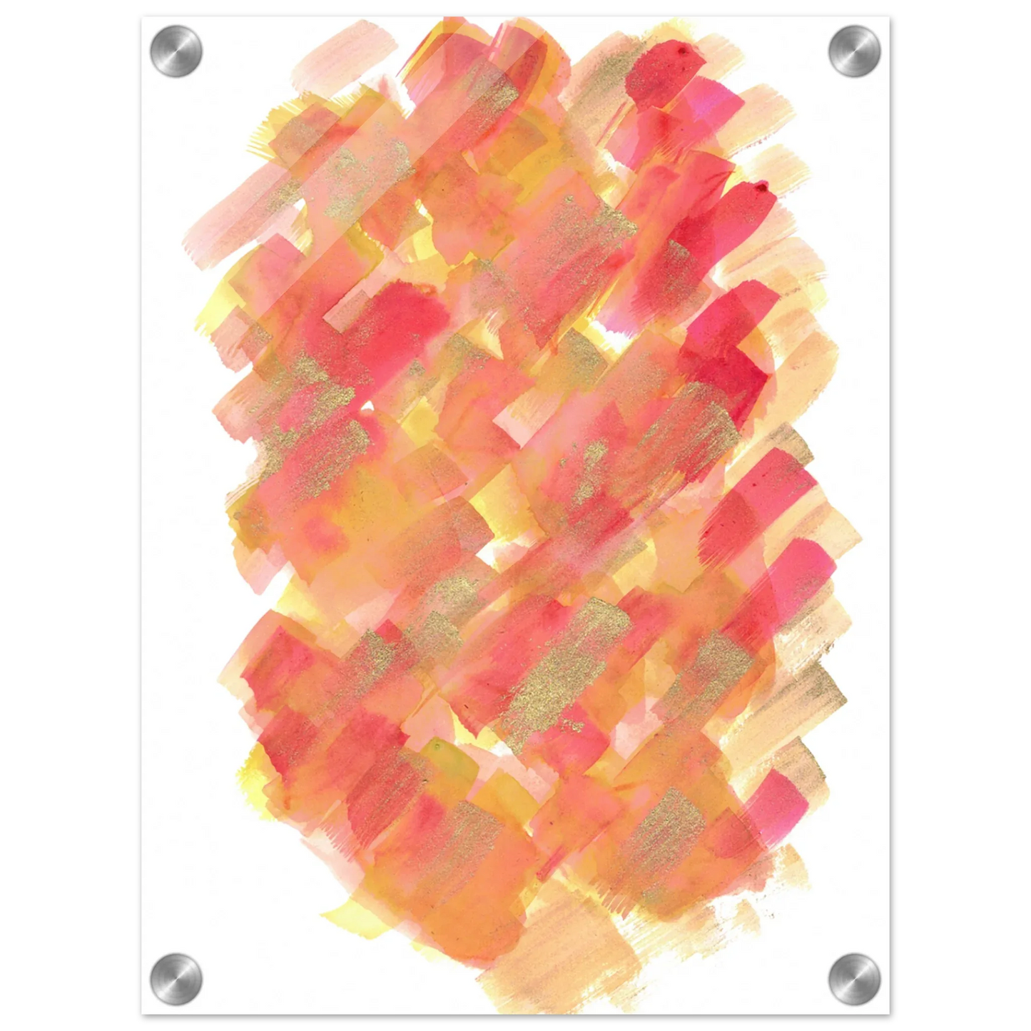 Impression sur acrylique brillante Sunset Ember| Art contemporain par Laure Leprince - Laure Leprince - Artiste Peintre