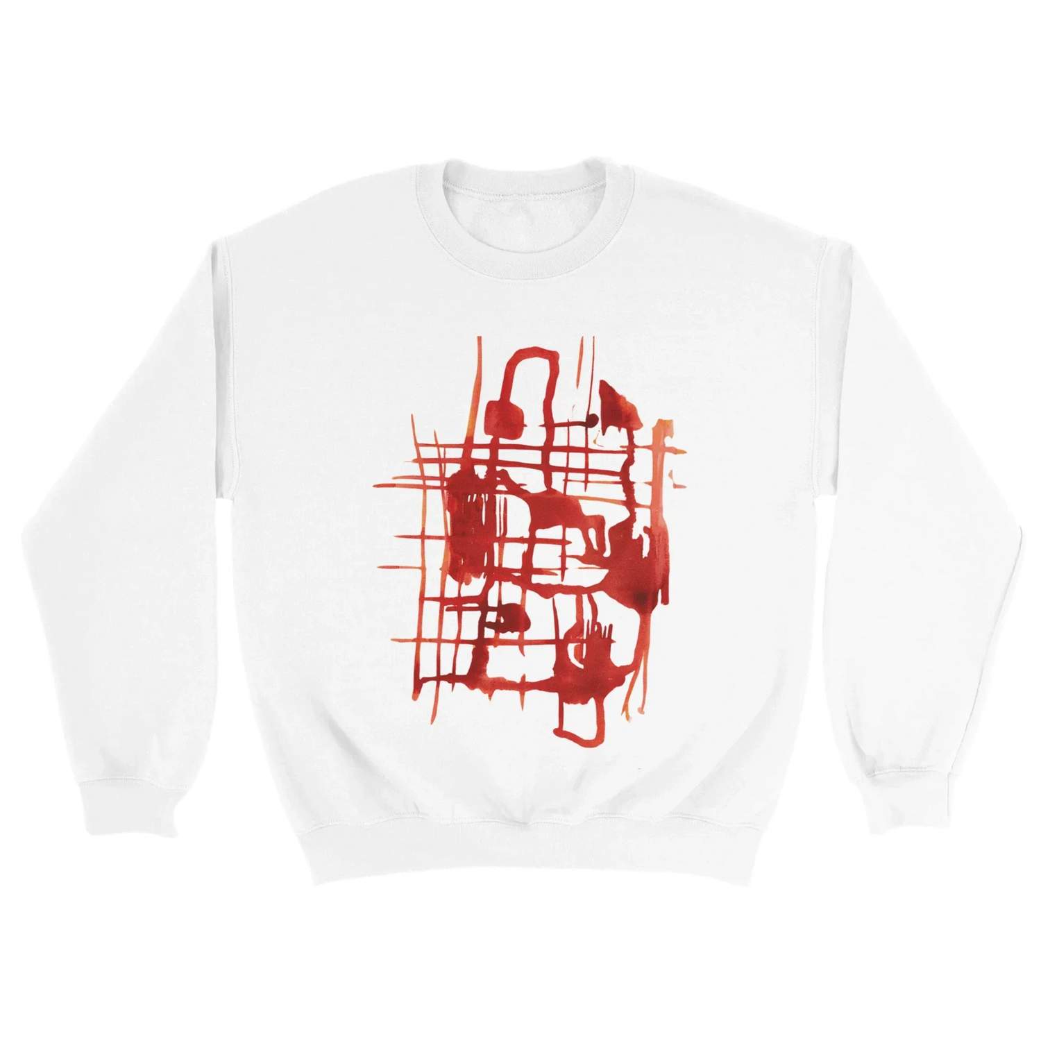 Sweatshirt Unisexe Classique Solar Frame – Impression Artistique Multicolore - Laure Leprince - Artiste Peintre