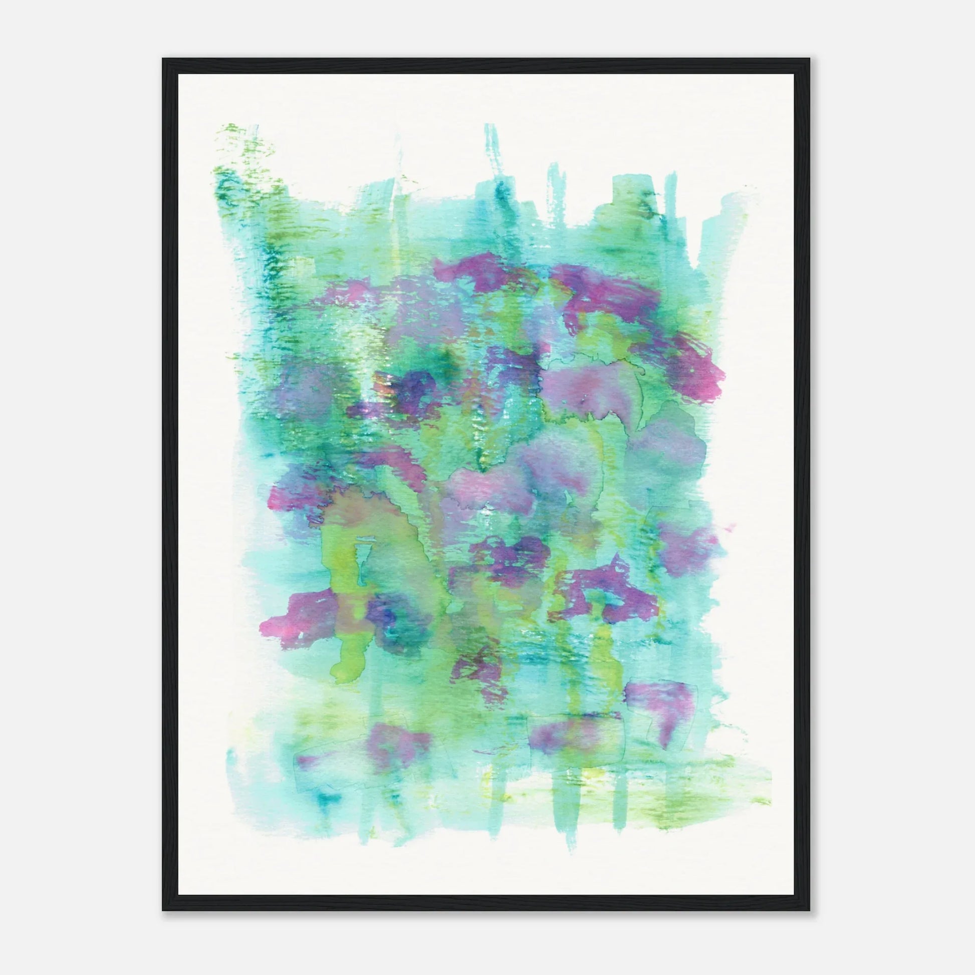 Museum-Quality Matte Paper Wooden Framed Poste Eclosions Sauvages - Laure Leprince - Artiste Peintre