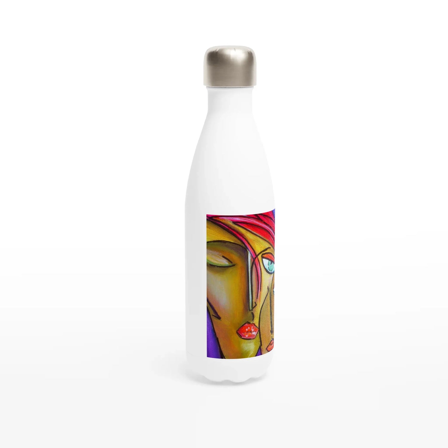 Bouteille isotherme en acier inoxydable 500 ml trouncho#2– Design artistique exclusif - Laure Leprince - Artiste Peintre
