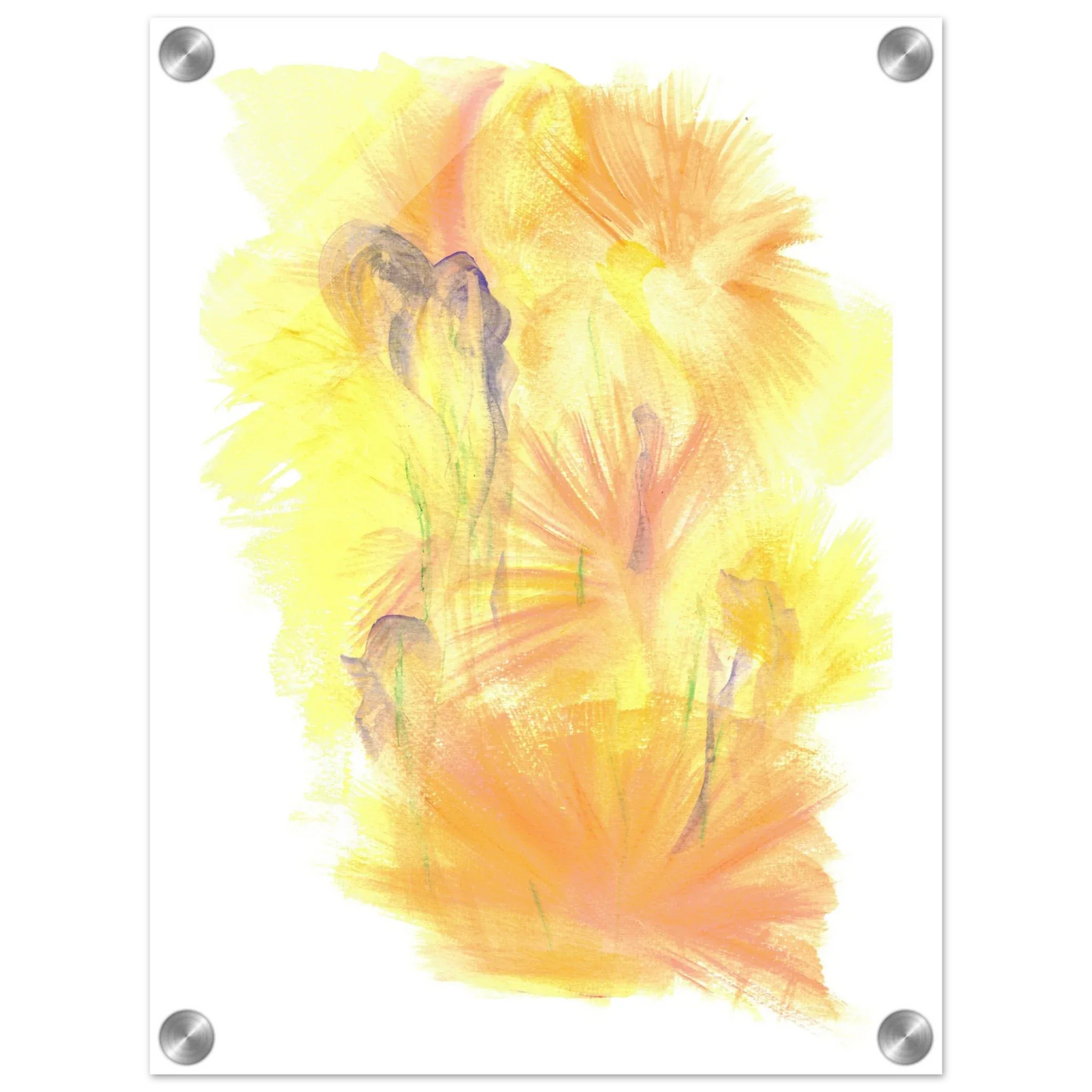 Impression sur acrylique brillante Sun Whisper | Art contemporain par Laure Leprince - Laure Leprince - Artiste Peintre