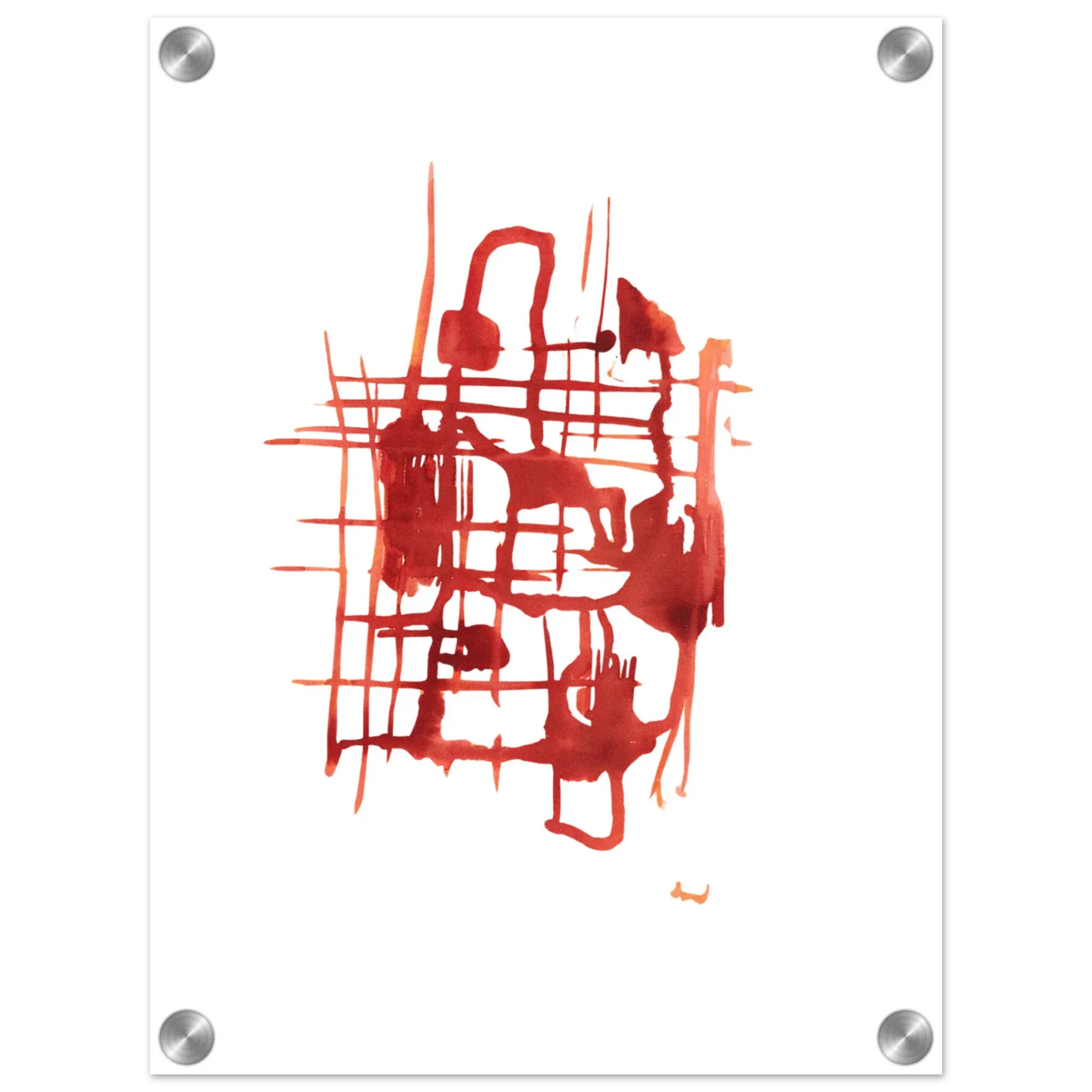 Impression sur acrylique brillante Solar Frame | Art contemporain par Laure Leprince - Laure Leprince - Artiste Peintre