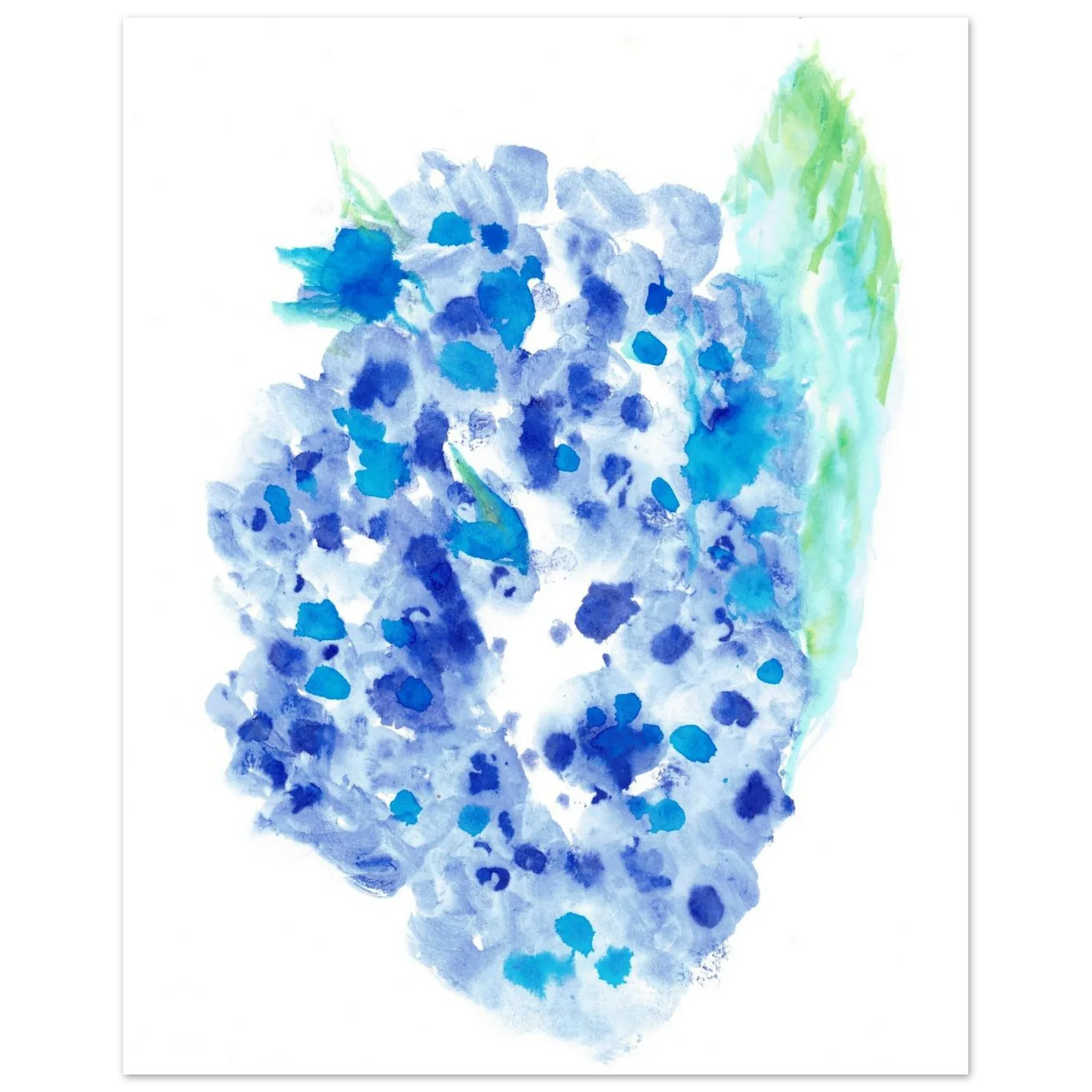 Premium Matte Paper Poster Aquarelle Originale RDJ3-2 - Laure Leprince - Artiste Peintre