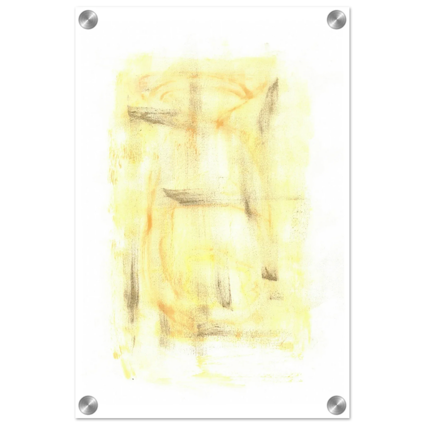 Impression sur acrylique brillante Golden Haze | Art contemporain par Laure Leprince - Laure Leprince - Artiste Peintre