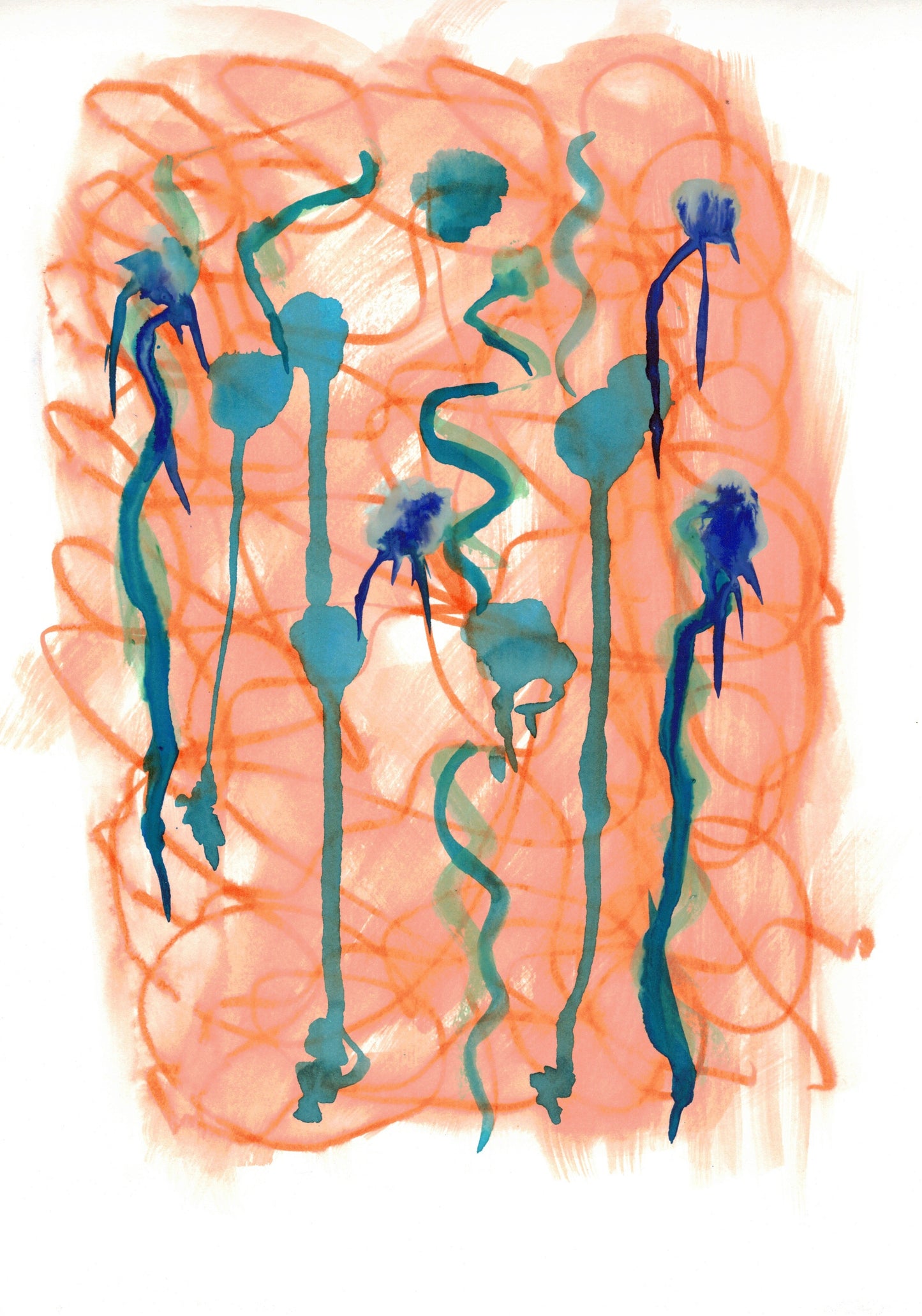 Pack de 60 Aquarelles Coloriage Inversé