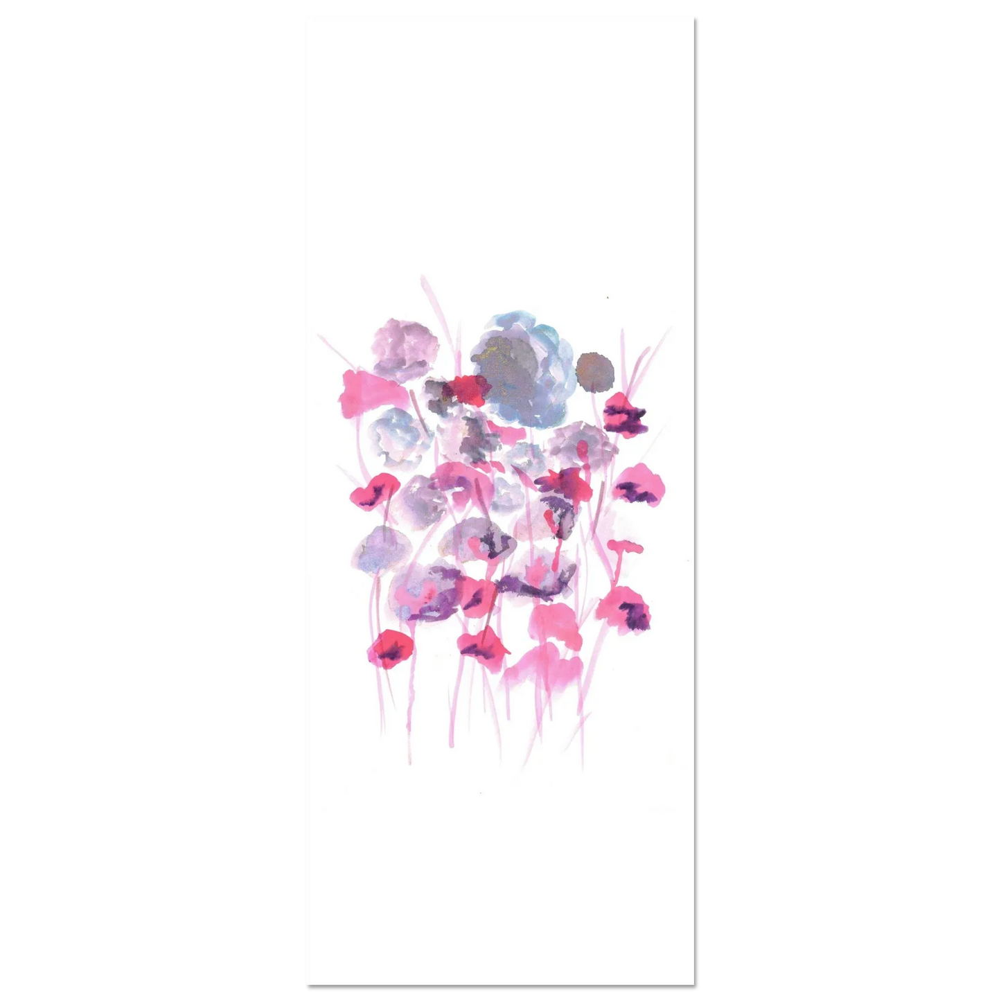 Premium Matte Paper Poster Aquarelle Originale RDJ3-12 - Laure Leprince - Artiste Peintre