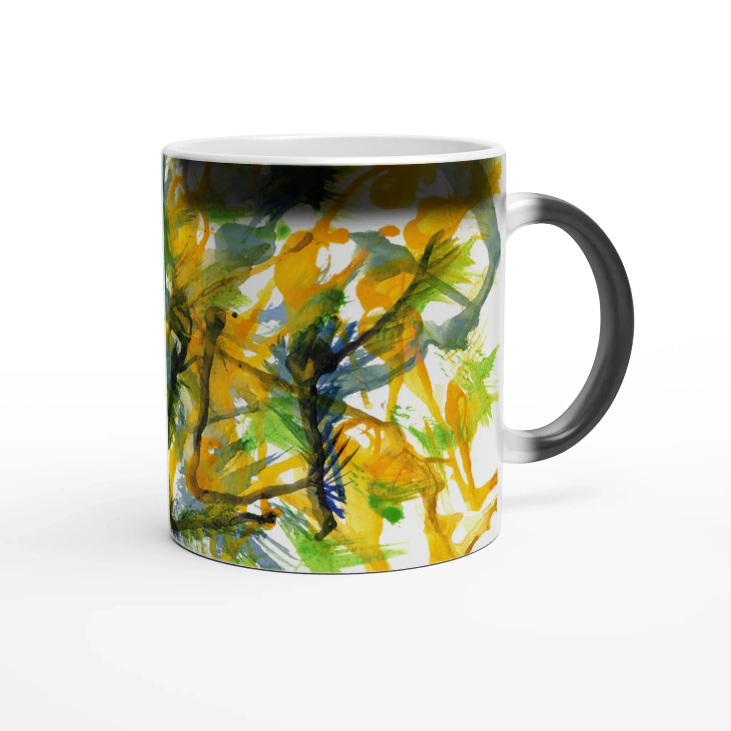 Mug magique en céramique 325 ml Tempête Solaire – Révèlez votre motif à la chaleur - Laure Leprince - Artiste Peintre