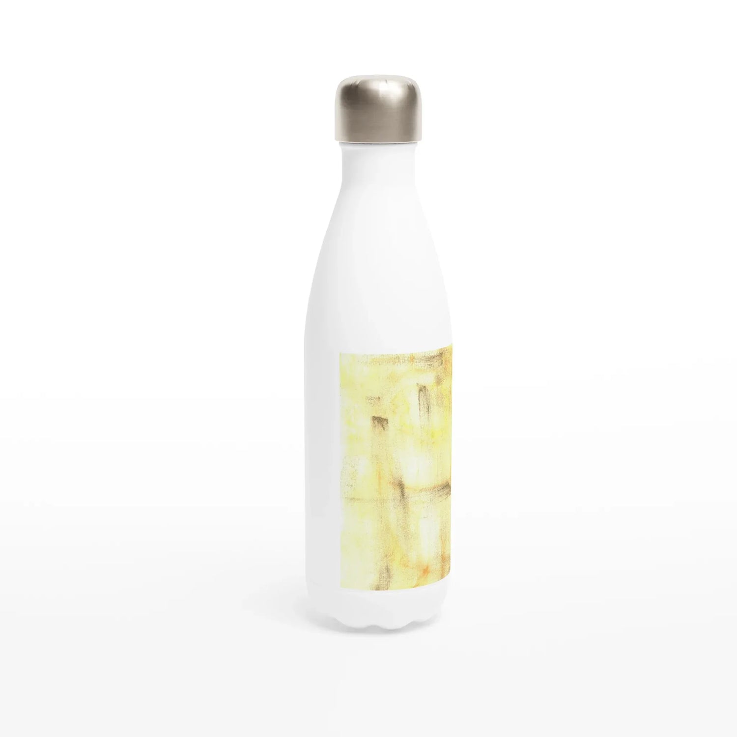 Bouteille isotherme en acier inoxydable 500 ml – Design artistique exclusif Golden Haze - Laure Leprince - Artiste Peintre
